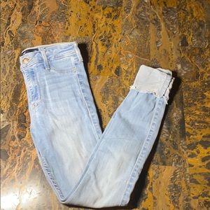 high rise hollister jegging